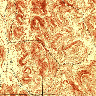 United States Geological Survey Orestimba Peak, CA (1919, 31680-Scale) digital map