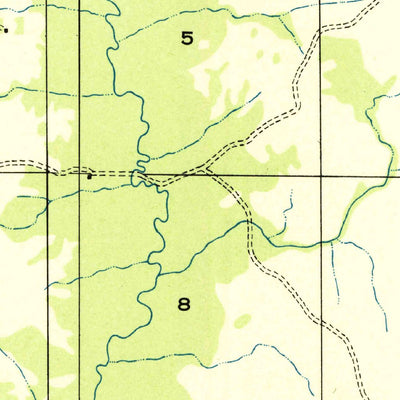 United States Geological Survey Oretta, LA (1947, 31680-Scale) digital map