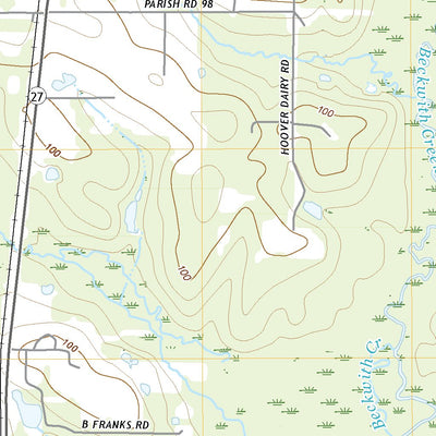 United States Geological Survey Oretta, LA (2020, 24000-Scale) digital map