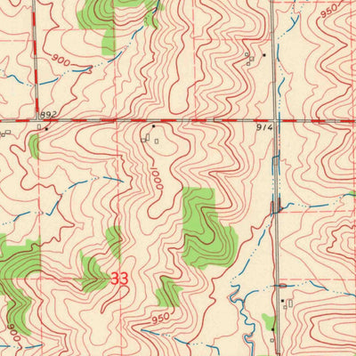 United States Geological Survey Orfordville, WI (1962, 24000-Scale) digital map