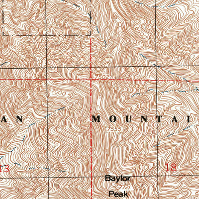 United States Geological Survey Organ, NM (1996, 24000-Scale) digital map
