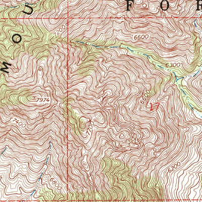 United States Geological Survey Organ Peak, NM (1955, 24000-Scale) digital map