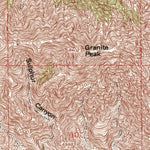 United States Geological Survey Organ Peak, NM (1955, 24000-Scale) digital map