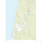 United States Geological Survey Orick, CA (2021, 24000-Scale) digital map