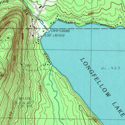 United States Geological Survey Orient, ME (1989, 24000-Scale) digital map