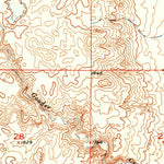 United States Geological Survey Orient NW, SD (1951, 24000-Scale) digital map