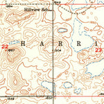 United States Geological Survey Orient SW, SD (1951, 24000-Scale) digital map