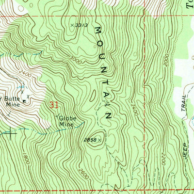 United States Geological Survey Orient, WA (1969, 24000-Scale) digital map