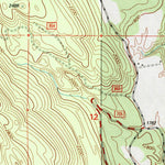 United States Geological Survey Orient, WA (1992, 24000-Scale) digital map