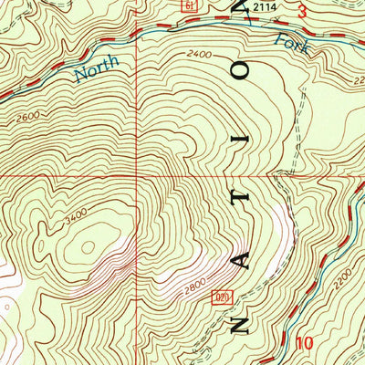 United States Geological Survey Orient, WA (1992, 24000-Scale) digital map