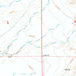 United States Geological Survey Orin, WY (1949, 24000-Scale) digital map