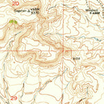 United States Geological Survey Orin, WY (1950, 24000-Scale) digital map
