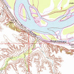 United States Geological Survey Orinoco, MT (1968, 24000-Scale) digital map