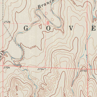 United States Geological Survey Orion NE, KS (1972, 24000-Scale) digital map