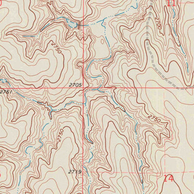 United States Geological Survey Orion NE, KS (1972, 24000-Scale) digital map