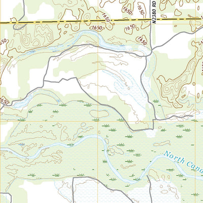 United States Geological Survey Orion, OK (2022, 24000-Scale) digital map