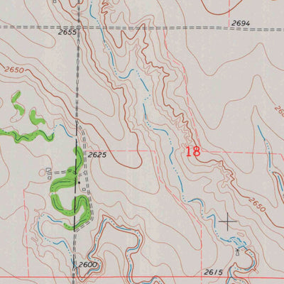 United States Geological Survey Orion SE, KS (1974, 24000-Scale) digital map