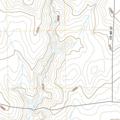 United States Geological Survey Orion SW, KS (2022, 24000-Scale) digital map