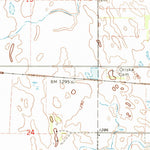 United States Geological Survey Oriska, ND (1967, 24000-Scale) digital map