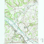 United States Geological Survey Oriskany, NY (1955, 24000-Scale) digital map