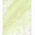 United States Geological Survey Oriskany, VA (1962, 24000-Scale) digital map