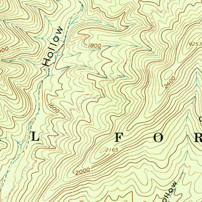 United States Geological Survey Oriskany, VA (1962, 24000-Scale) digital map