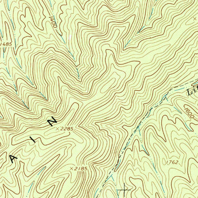 United States Geological Survey Oriskany, VA (1962, 24000-Scale) digital map