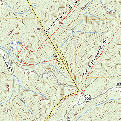 United States Geological Survey Oriskany, VA (2022, 24000-Scale) digital map