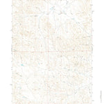 United States Geological Survey Oriva NW, WY (1971, 24000-Scale) digital map