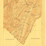 United States Geological Survey Orkney Springs, VA-WV (1923, 62500-Scale) digital map