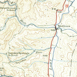 United States Geological Survey Orkney Springs, VA-WV (1940, 62500-Scale) digital map