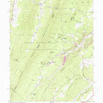 United States Geological Survey Orkney Springs, VA-WV (1967, 24000-Scale) digital map
