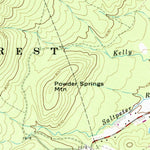 United States Geological Survey Orkney Springs, VA-WV (1967, 24000-Scale) digital map