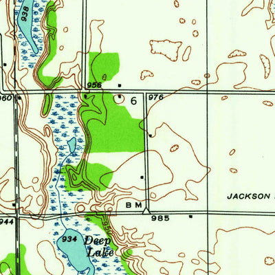 United States Geological Survey Orland, IN (1940, 24000-Scale) digital map