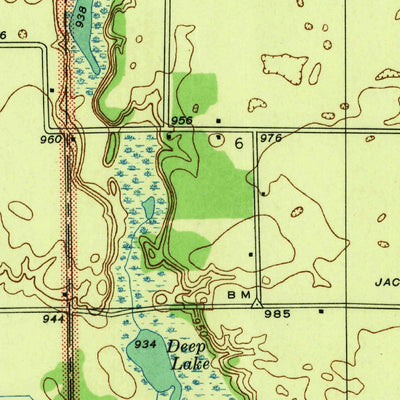 United States Geological Survey Orland, IN (1941, 24000-Scale) digital map