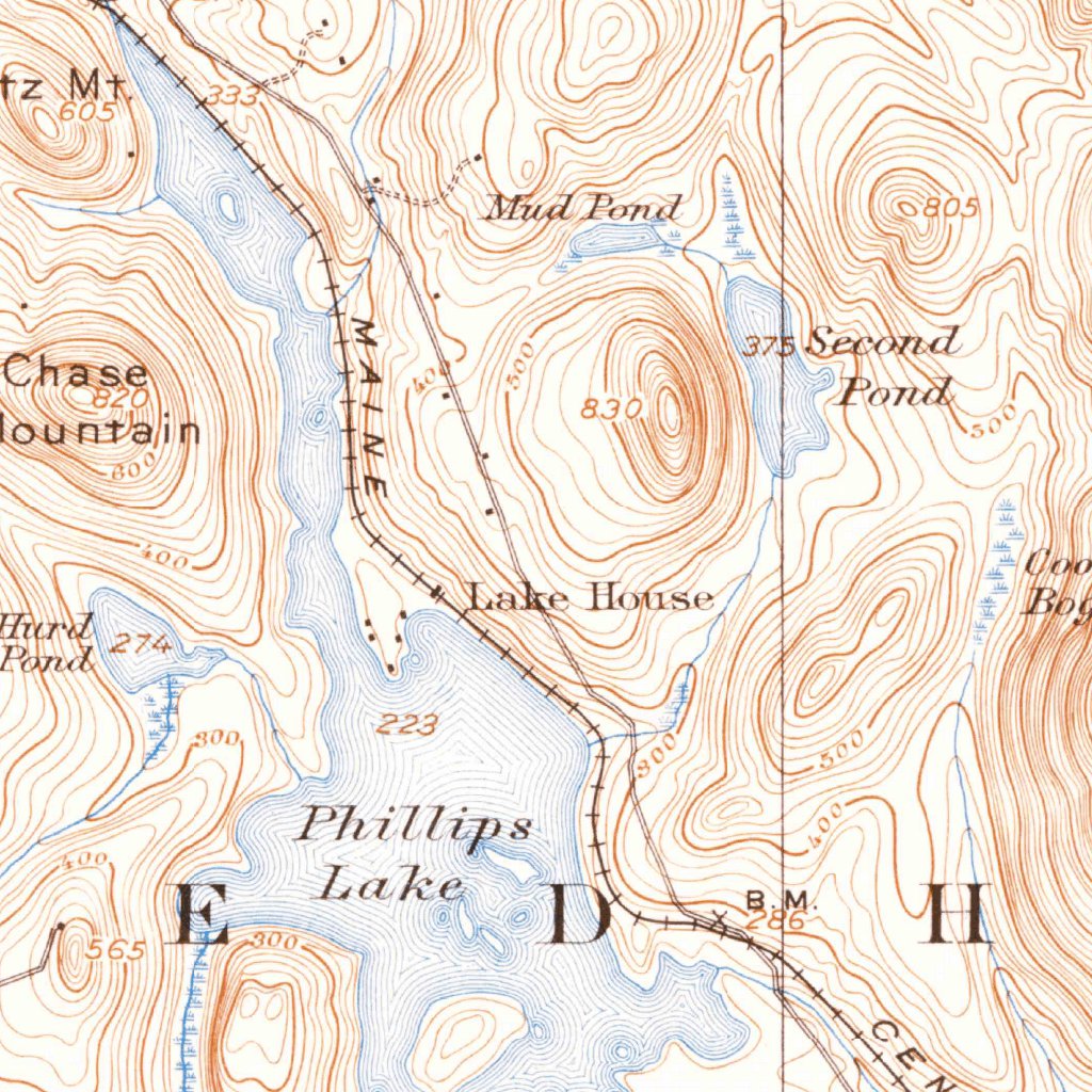 Orland, ME (1900, 62500-Scale) Map by United States Geological Survey ...