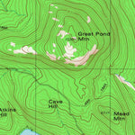 United States Geological Survey Orland, ME (1982, 24000-Scale) digital map