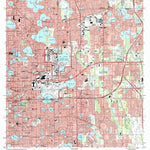 United States Geological Survey Orlando East, FL (1994, 24000-Scale) digital map