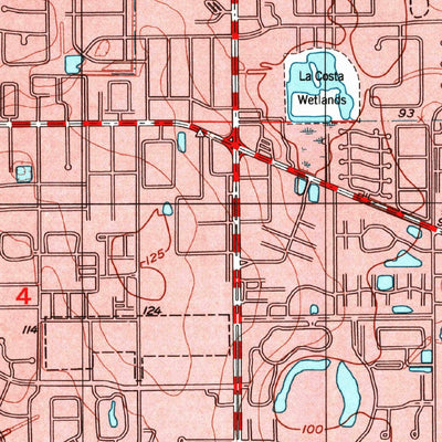 United States Geological Survey Orlando East, FL (1994, 24000-Scale) digital map