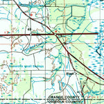 United States Geological Survey Orlando, FL (1955, 250000-Scale) digital map