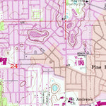 United States Geological Survey Orlando West, FL (1956, 24000-Scale) digital map