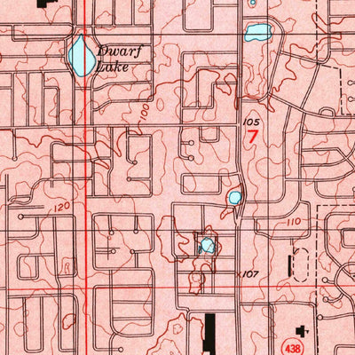 United States Geological Survey Orlando West, FL (1995, 24000-Scale) digital map