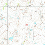 United States Geological Survey Orlando West, OK (1974, 24000-Scale) digital map