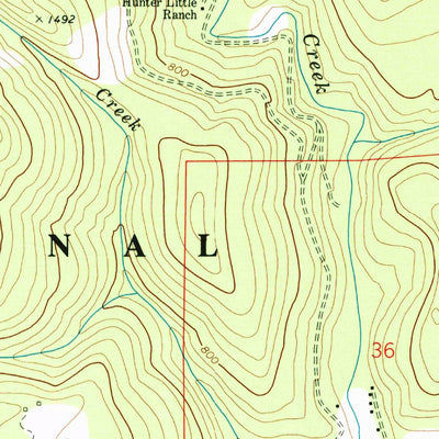 United States Geological Survey Orleans, CA (1978, 24000-Scale) digital map