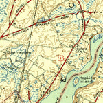 United States Geological Survey Orleans, MA (1944, 31680-Scale) digital map