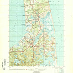 United States Geological Survey Orleans, MA (1946, 25000-Scale) digital map