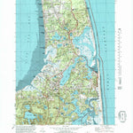 United States Geological Survey Orleans, MA (1974, 25000-Scale) digital map