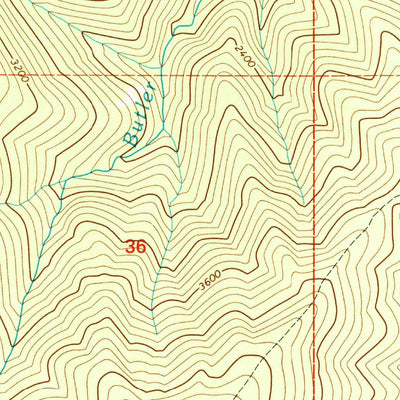 United States Geological Survey Orleans Mountain, CA (2001, 24000-Scale) digital map