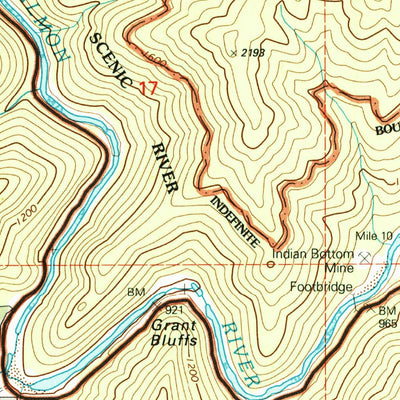 United States Geological Survey Orleans Mountain, CA (2001, 24000-Scale) digital map