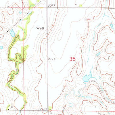 United States Geological Survey Orleans, NE (1973, 24000-Scale) digital map
